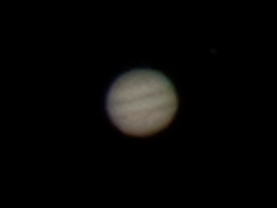 A single photo of Jupiter from the run of 50 photos.