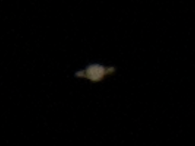 A single photo of Saturn from the run of 50 photos.